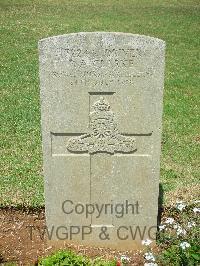 Jerusalem War Cemetery - Clarke, P A