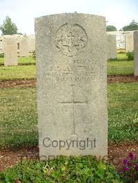 Jerusalem War Cemetery - Clements, A B