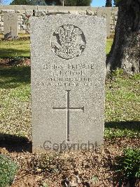 Jerusalem War Cemetery - Close, Evan James