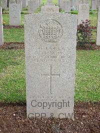 Jerusalem War Cemetery - Coates, John