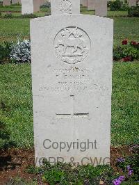 Jerusalem War Cemetery - Comber, Frank