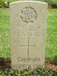 Jerusalem War Cemetery - Connell, A S