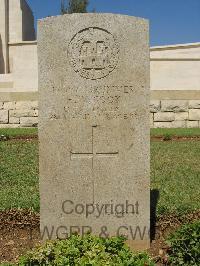 Jerusalem War Cemetery - Cook, E W