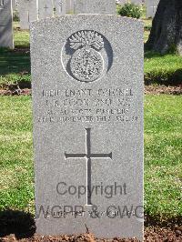 Jerusalem War Cemetery - Cook, John Blair