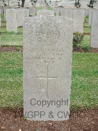 Jerusalem War Cemetery - Coulston, F M