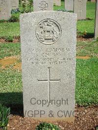 Jerusalem War Cemetery - Cousins, S
