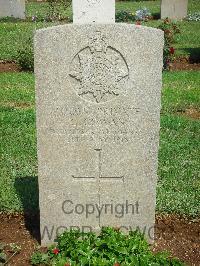 Jerusalem War Cemetery - Cowan, C
