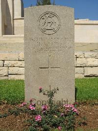 Jerusalem War Cemetery - Cripps, H A