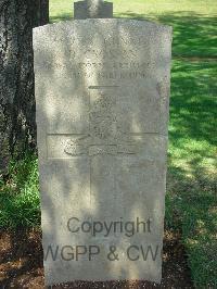 Jerusalem War Cemetery - Crossan, D