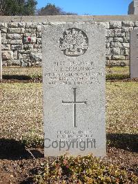 Jerusalem War Cemetery - Cummings, Geoffrey Ivan