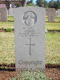 Jerusalem War Cemetery - Curry, J