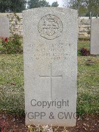 Jerusalem War Cemetery - Cusack, A H