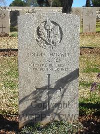 Jerusalem War Cemetery - Davies, J