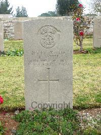 Jerusalem War Cemetery - Davies, R