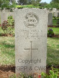 Jerusalem War Cemetery - Davis, F G