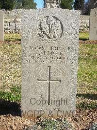 Jerusalem War Cemetery - Dixon, J H