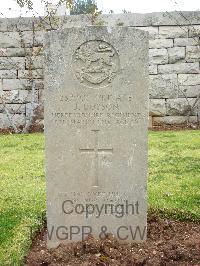 Jerusalem War Cemetery - Dobson, John