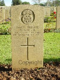 Jerusalem War Cemetery - Docker, Walter