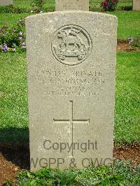 Jerusalem War Cemetery - Dorrington, H J