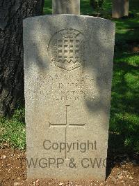 Jerusalem War Cemetery - Duckham, William Thomas