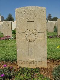 Jerusalem War Cemetery - Duffey, Albert