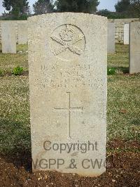 Jerusalem War Cemetery - Dunckley, Leonard George