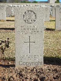 Jerusalem War Cemetery - Dunham, Roy Herbert