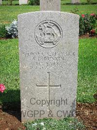 Jerusalem War Cemetery - Dunkin, S G