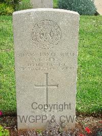 Jerusalem War Cemetery - Dunn, Albert Charles