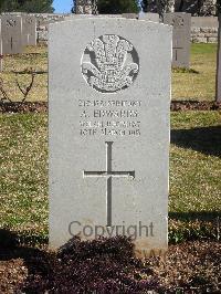 Jerusalem War Cemetery - Edwards, A