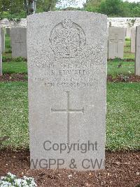Jerusalem War Cemetery - Edwards, L R
