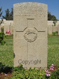 Jerusalem War Cemetery - Emmerson, Edward Lishman