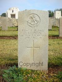 Jerusalem War Cemetery - Evans, A J H