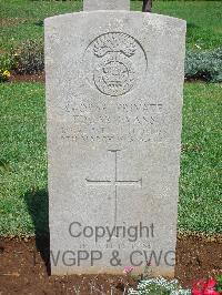 Jerusalem War Cemetery - Evans, E J
