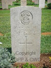 Jerusalem War Cemetery - Evans, J W