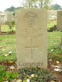 Jerusalem War Cemetery - Evans, T