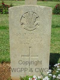 Jerusalem War Cemetery - Evans, Willie