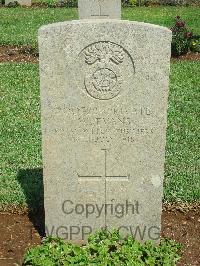 Jerusalem War Cemetery - Evans, W