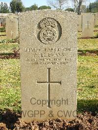 Jerusalem War Cemetery - Evans, William Lloyd