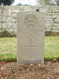 Jerusalem War Cemetery - Facer, Walter George