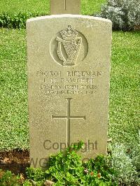 Jerusalem War Cemetery - Fawcett, L H