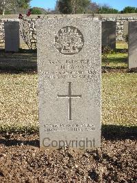 Jerusalem War Cemetery - Fazio, James Hardy