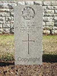 Jerusalem War Cemetery - Feebrey, Walter Leslie