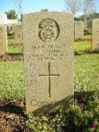 Jerusalem War Cemetery - Fisher, T H