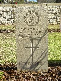 Jerusalem War Cemetery - Fletcher, George Edwin Pearce