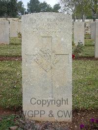 Jerusalem War Cemetery - Forbes, Alexander