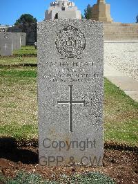 Jerusalem War Cemetery - Forrest, J