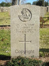 Jerusalem War Cemetery - Foxcroft, J
