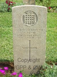 Jerusalem War Cemetery - French, V E