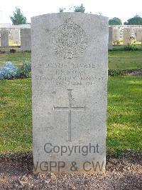 Jerusalem War Cemetery - Frost, H
